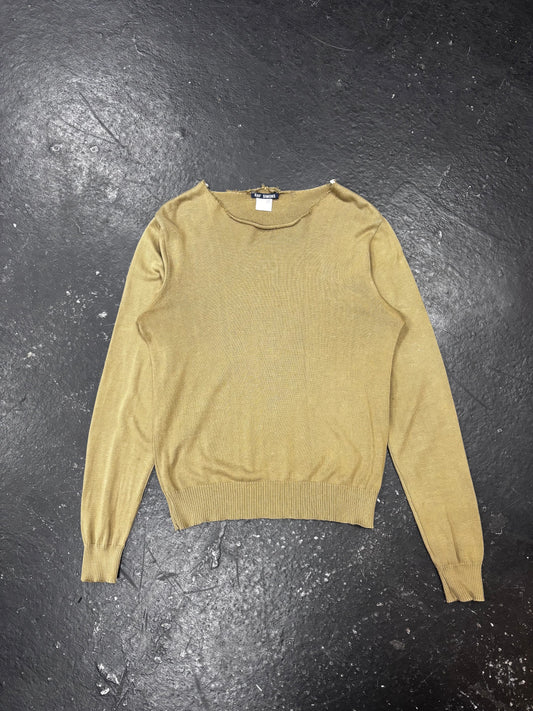 Raf Simons SS1997 Distressed Neck Sweater (L)