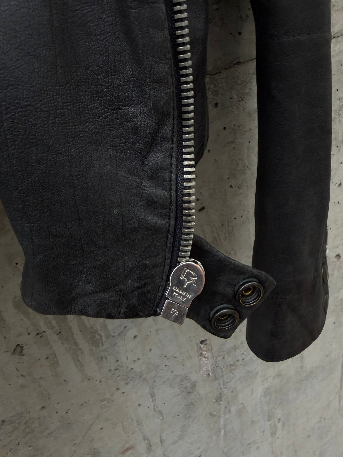 2000 Rick Owens Rider Leather Jacket (50)
