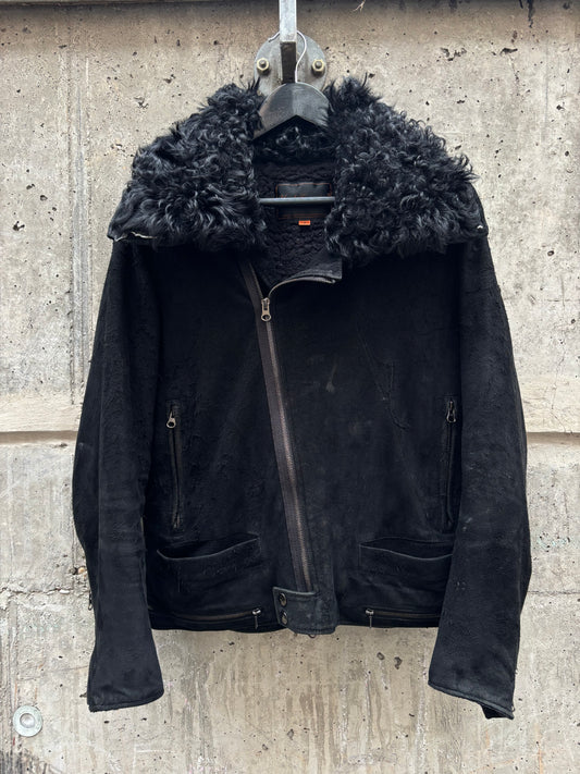 AW06 Undercover Guruguru Blistered Lambskin Jacket(M)