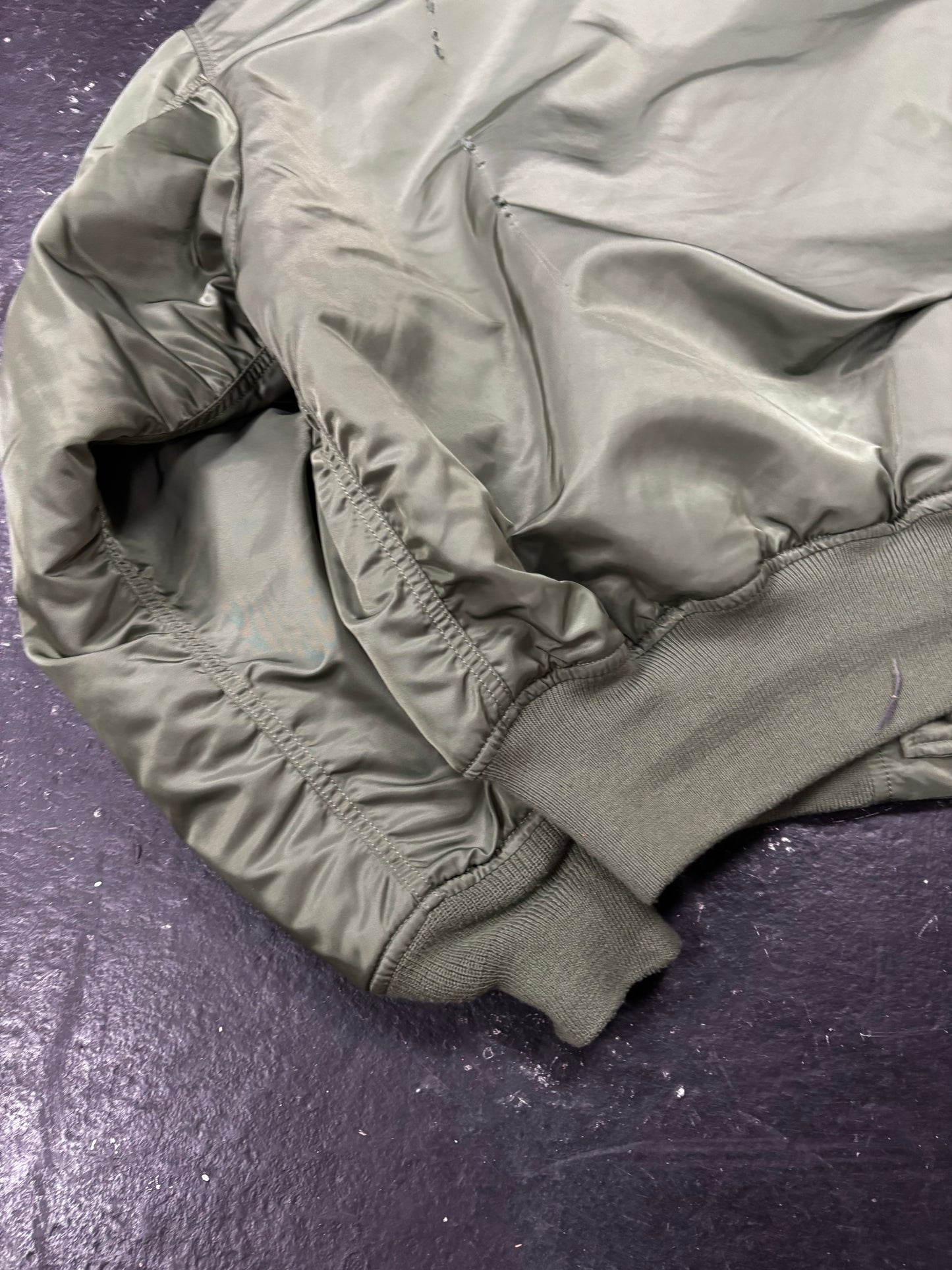 90's Alpha Industries CWU Jacket (L)