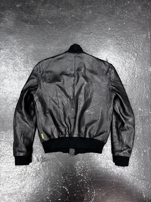 Armani Jeans Leather Jacket (M)