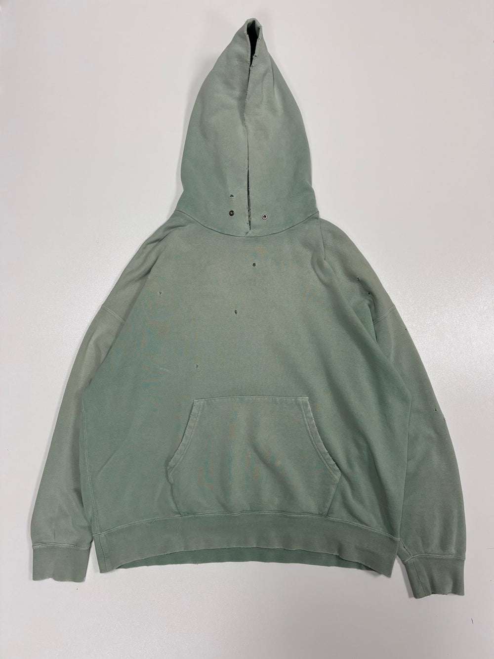 Visvim Distressed Mud Dye Hoodie (L)