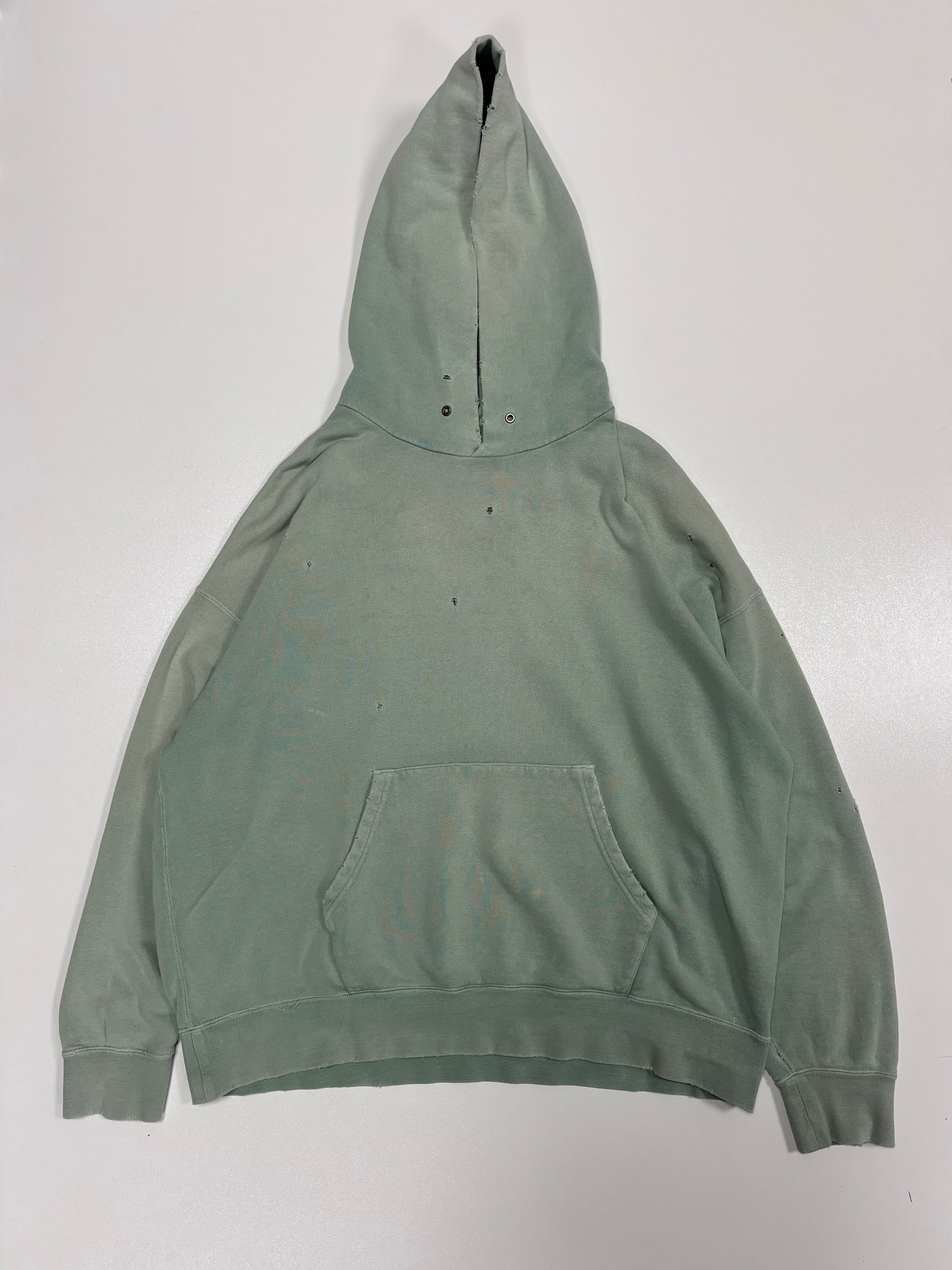 Visvim Distressed Mud Dye Hoodie (L)