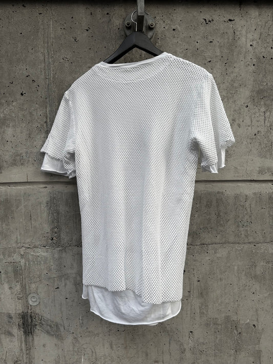 Alexandre Plokhov Layered Mesh Graphic T-Shirt (50)