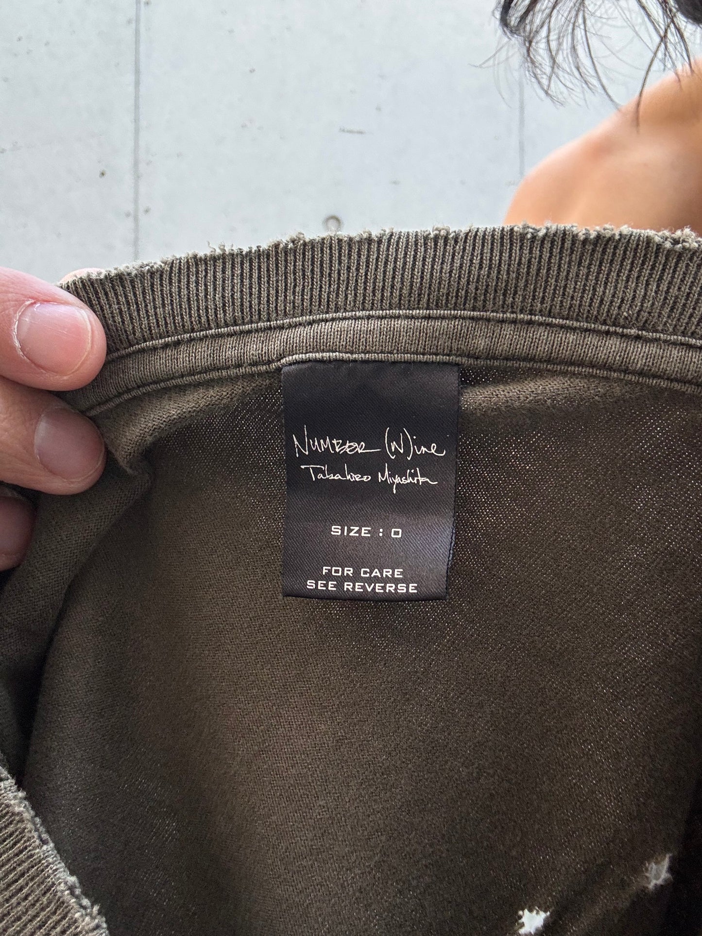 AW/04 Number (N)ine Double Skull Tee(0)