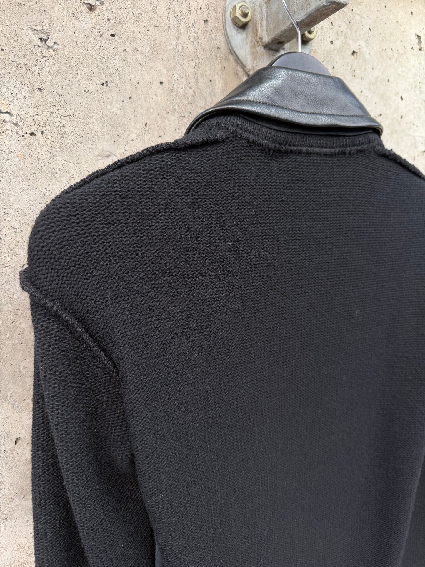 AW/2002 Comme des Garçons Split Fabric Caban (S)