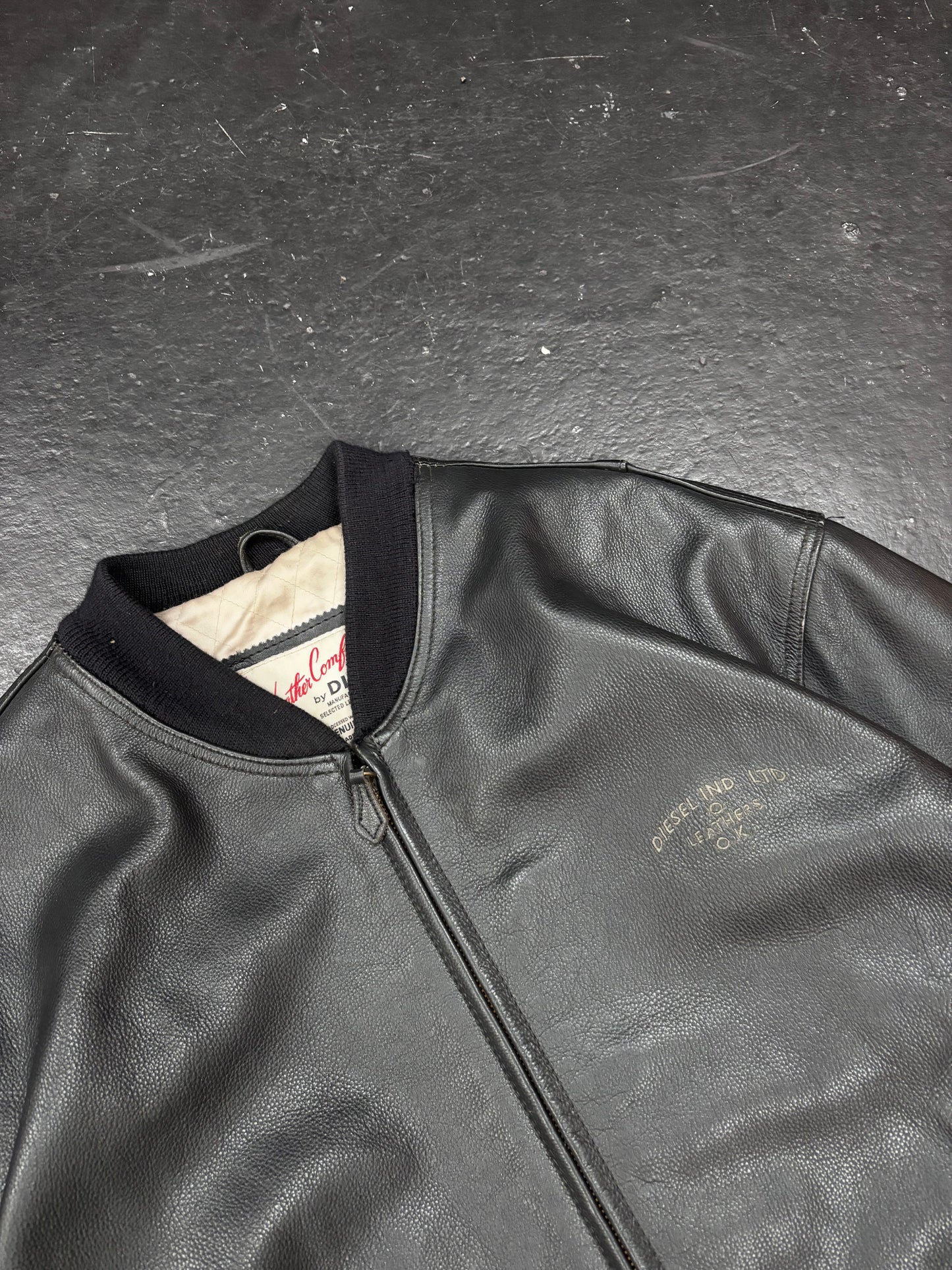 Diesel Steer Hide Leatherjacket (L)