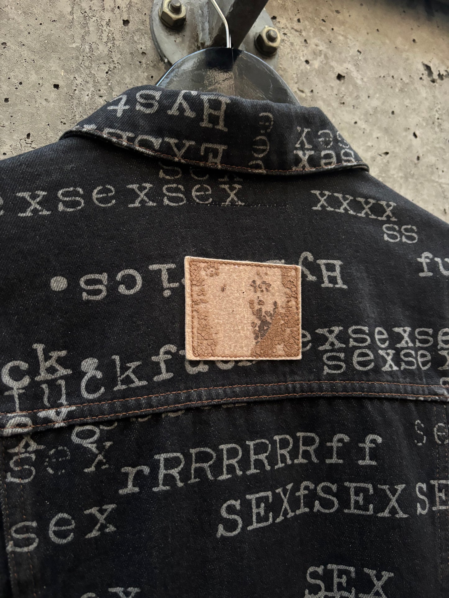 SS99 Hysteric Glamour Sex Trucker Jacket (S)