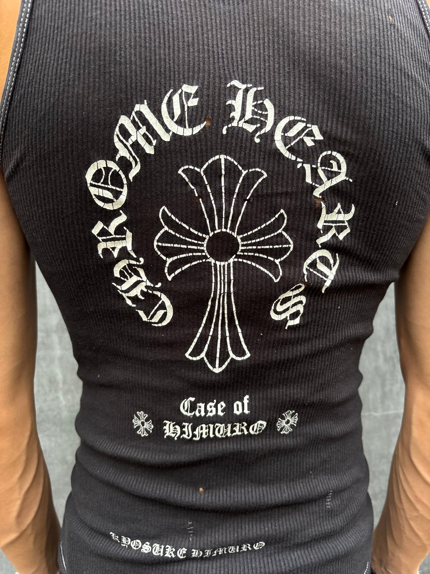 2003 Chrome Hearts x Kyosuke Himuro Ripped Tanktop (M)