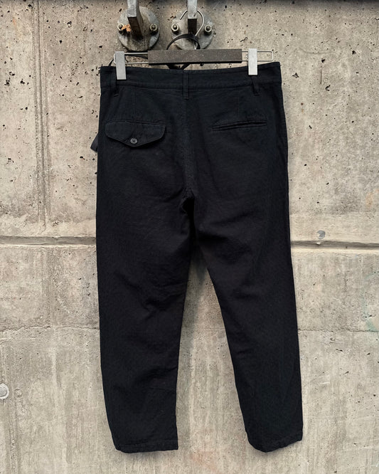 SS/15 Ann Demeulemeester Textured Tapered Trousers (XS)