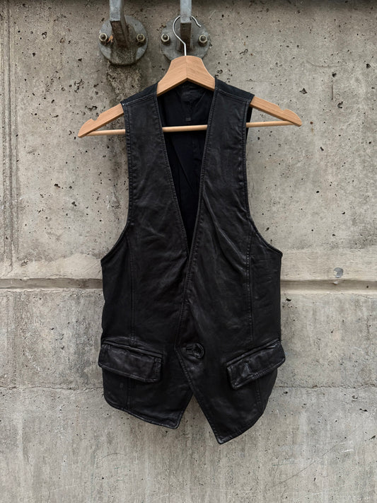 Buffalo Bobs Goat Leather Vest (1)