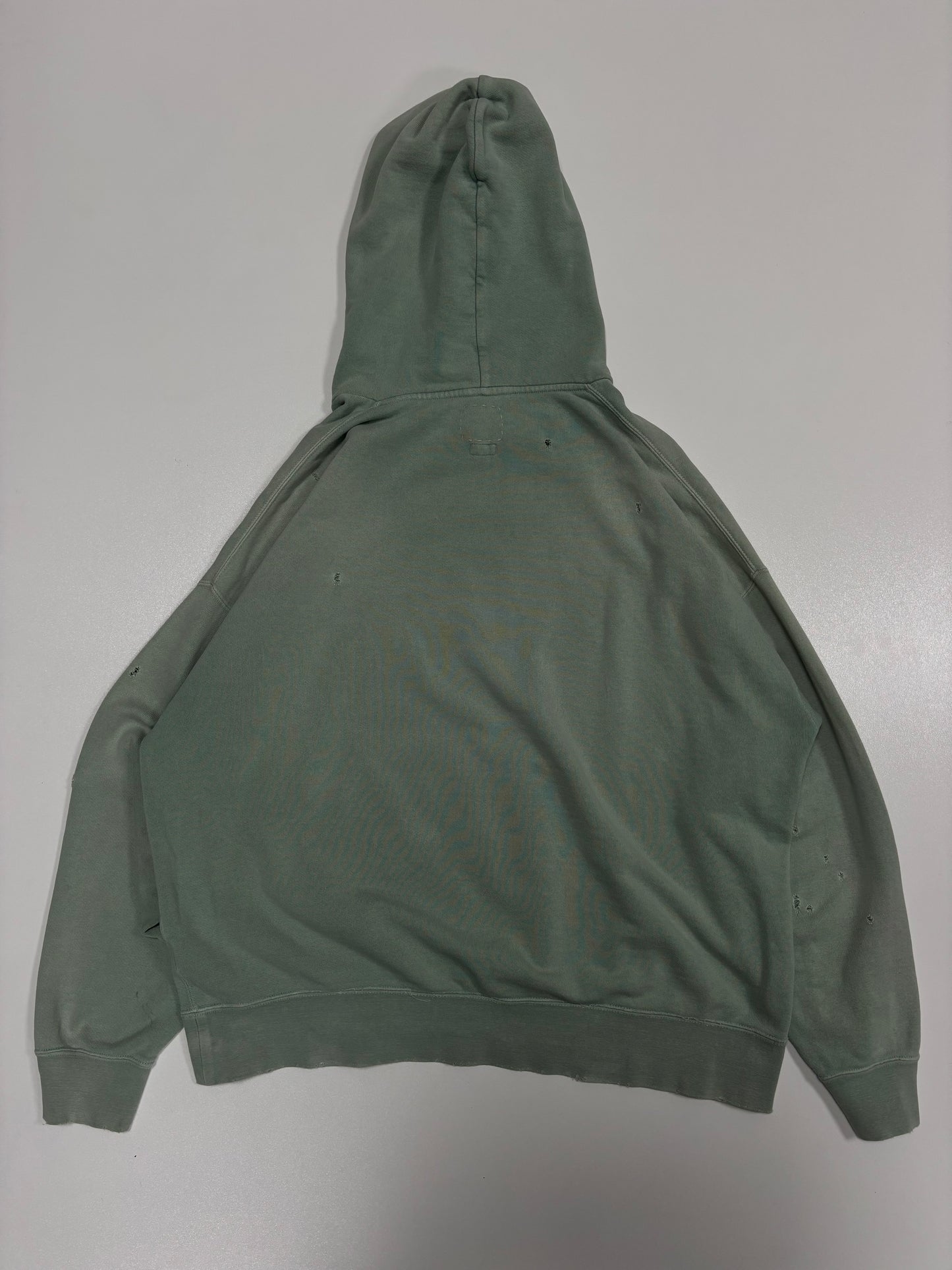 Visvim Distressed Mud Dye Hoodie (L)