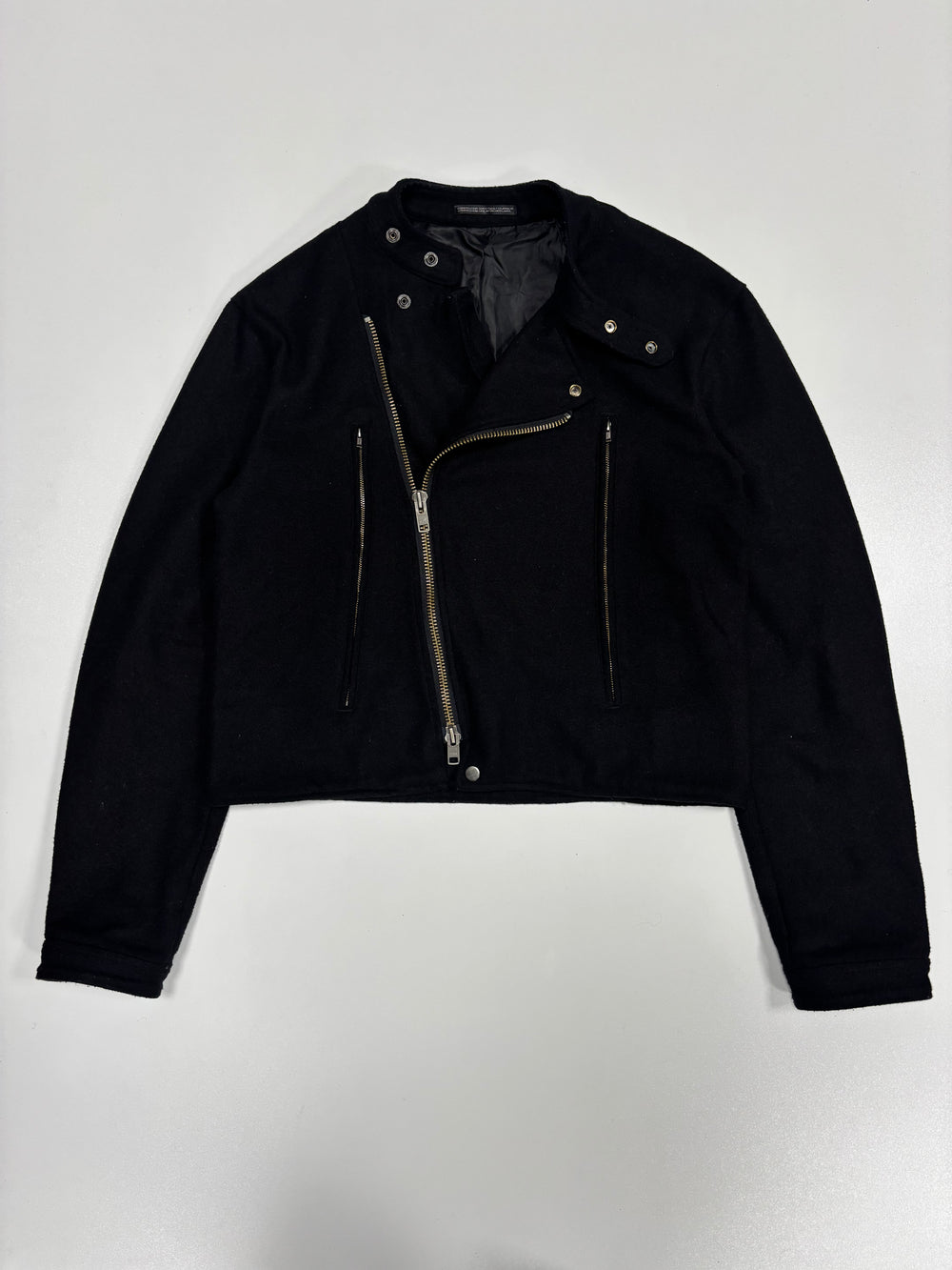 AW14 Yohji Yamamoto Pour Homme Multi Zip Rider Jacket (3)