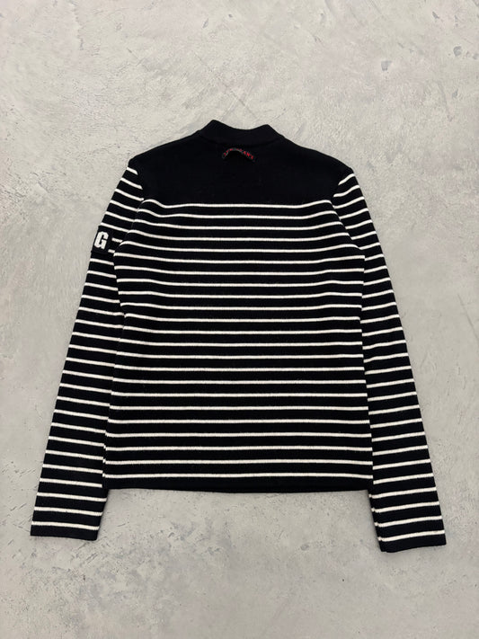 AW2000 Jean Paul Gaultier Zip Sweater (M)