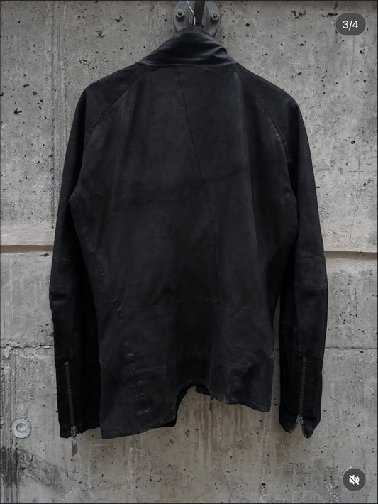 Preach Artisanal Multi Zip Leather Jacket (L)