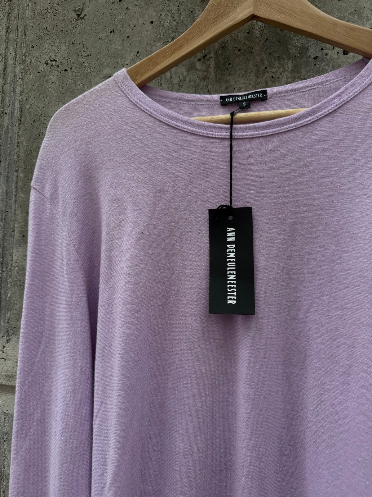 Ann Demeulemeester Fine Knit Long Sleeve Top (S)