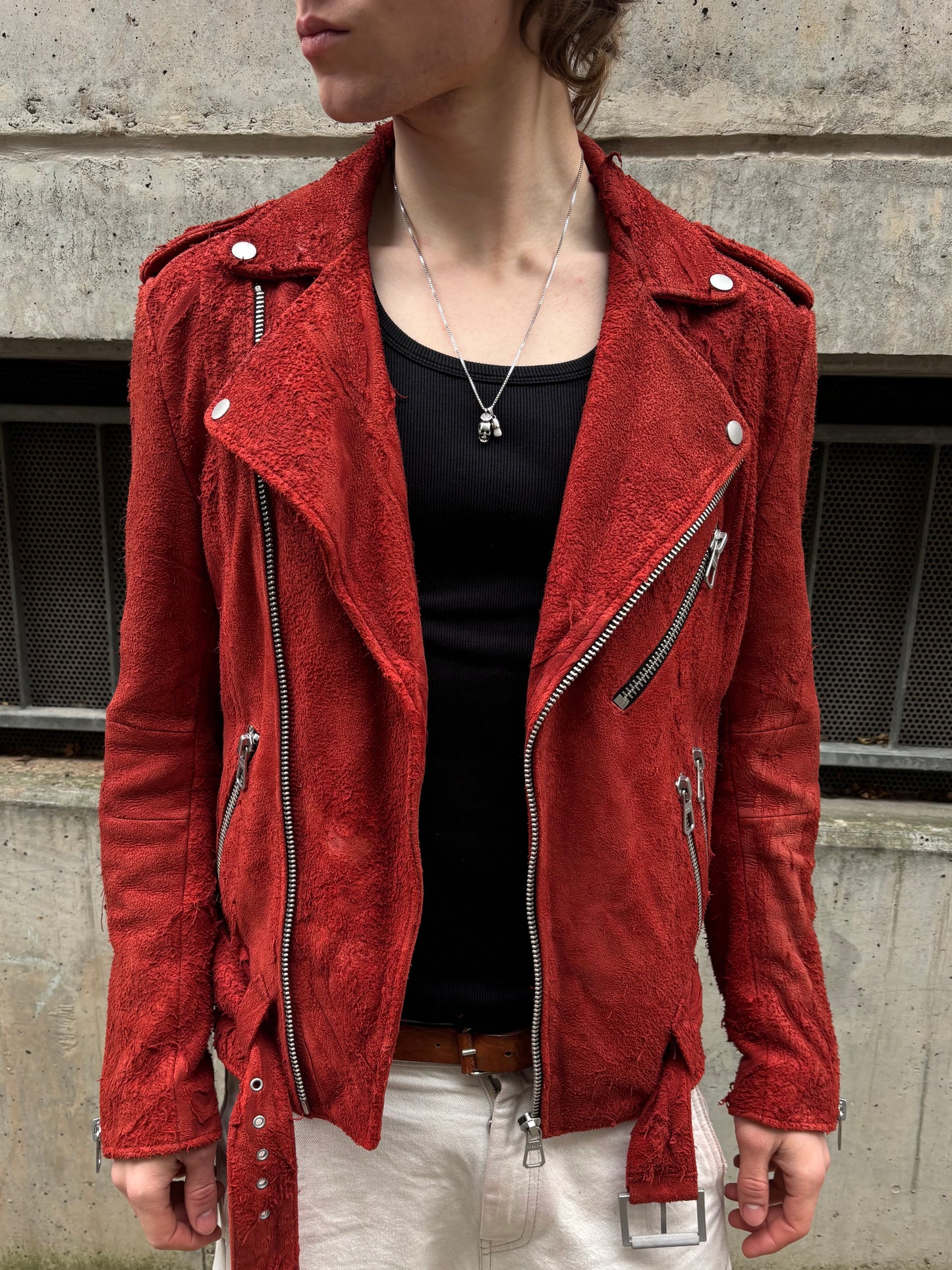 Preach Brushed Lamb Nap Perfecto Jacket (M)