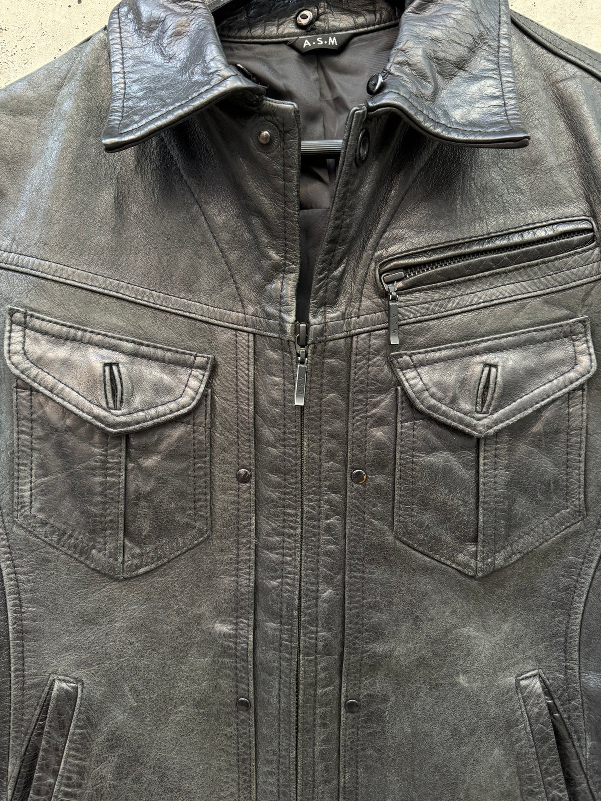 A.S.M. Rider Leather Jacket (S)