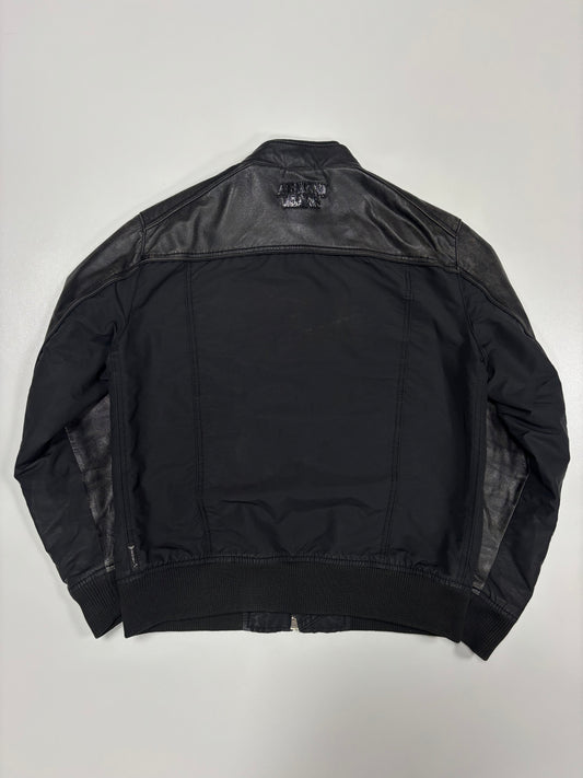 Armani Jeans Leather Jacket (L)