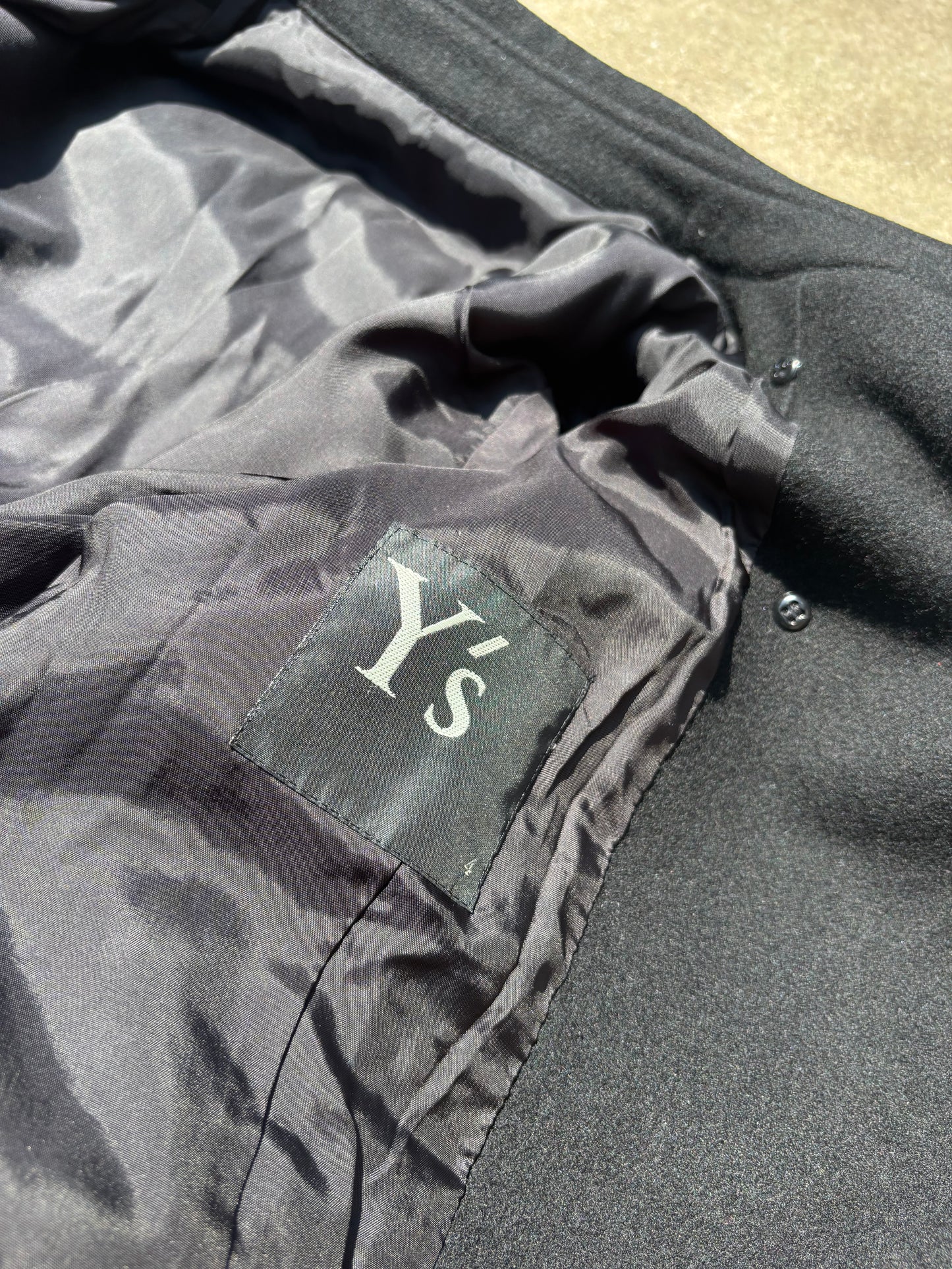 Y‘s by Yohji Yamamoto Cropped Double Breasted Jacket (M)