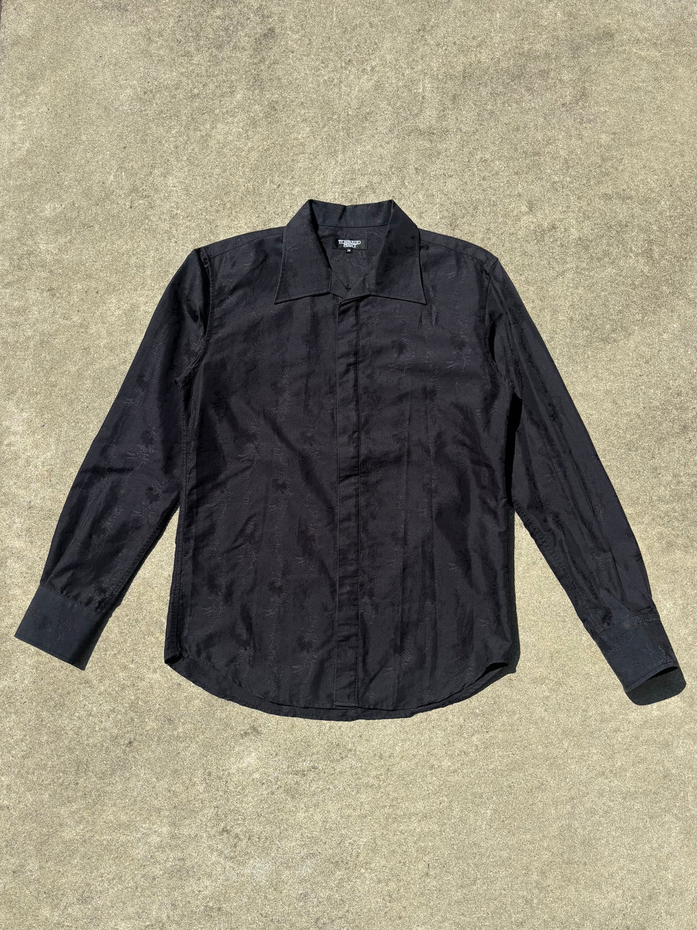 Tornardo Mart Embroidered Button Down Shirt (S)