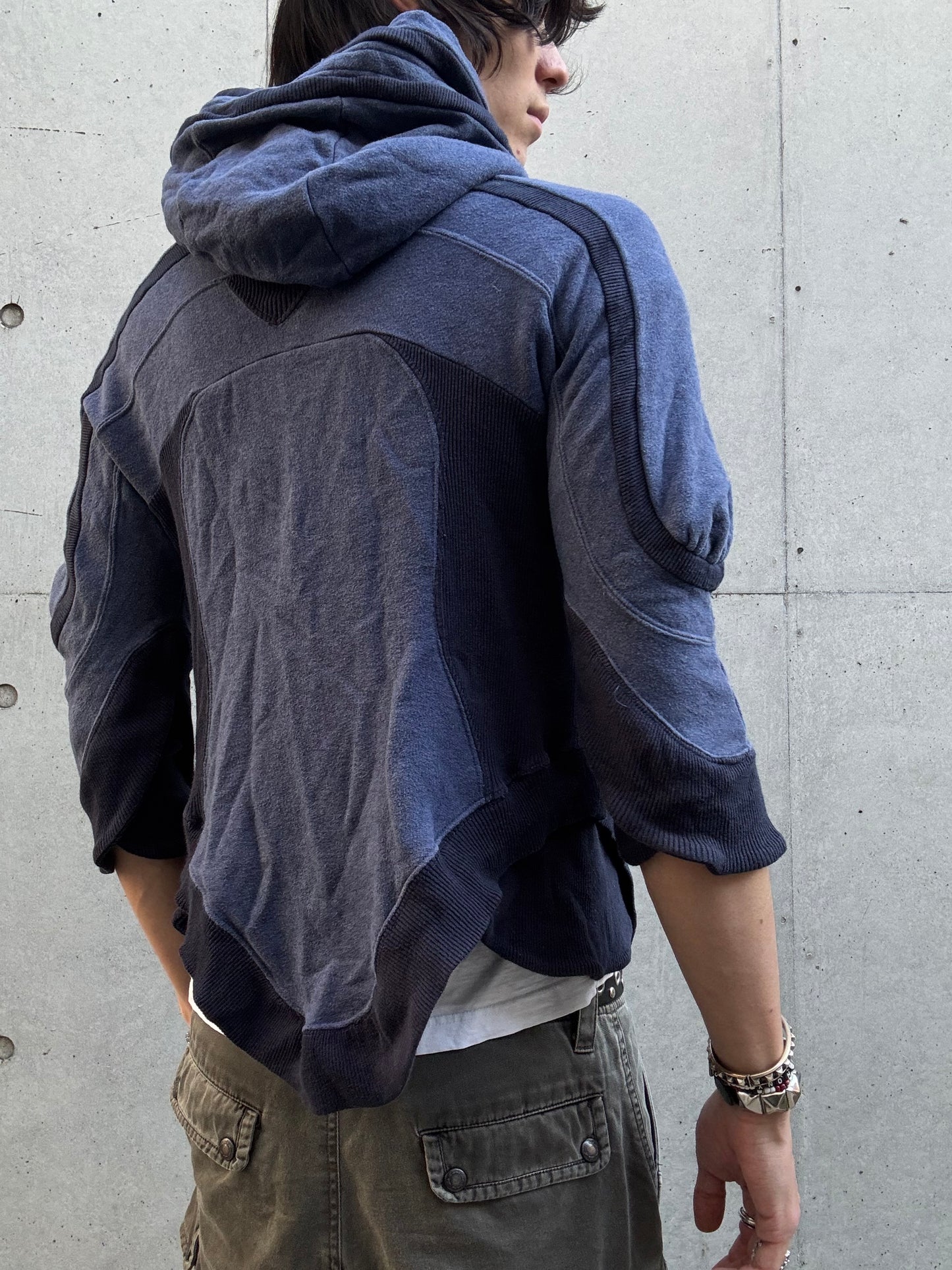 AW12 Undercover Multilayered Shortsleeve Hoodie (M)