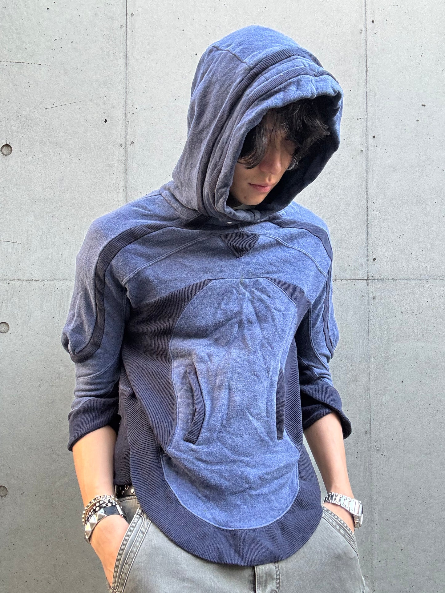 AW12 Undercover Multilayered Shortsleeve Hoodie (M)