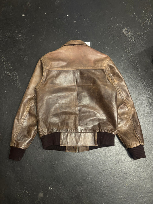Erika Cuir Leather Jacket (L)