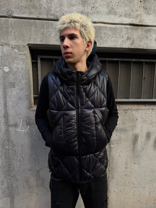 AW/22 Junya Watanabe MAN x Innerraum Armor Hooded Puffer Vest (L)