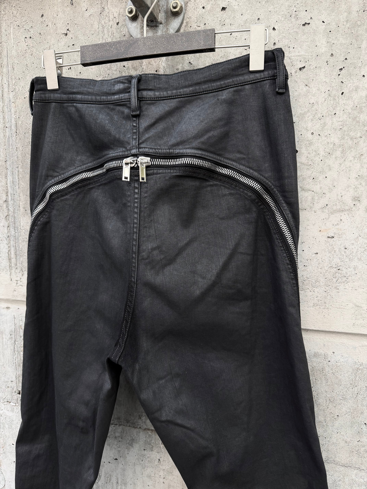 SS/24 Rick Owens Waxed Black DRKSHDW Bolan Denim (32)
