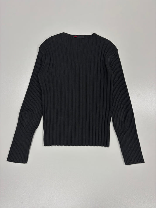 Armani V-Neck tight fit Sweater (M)
