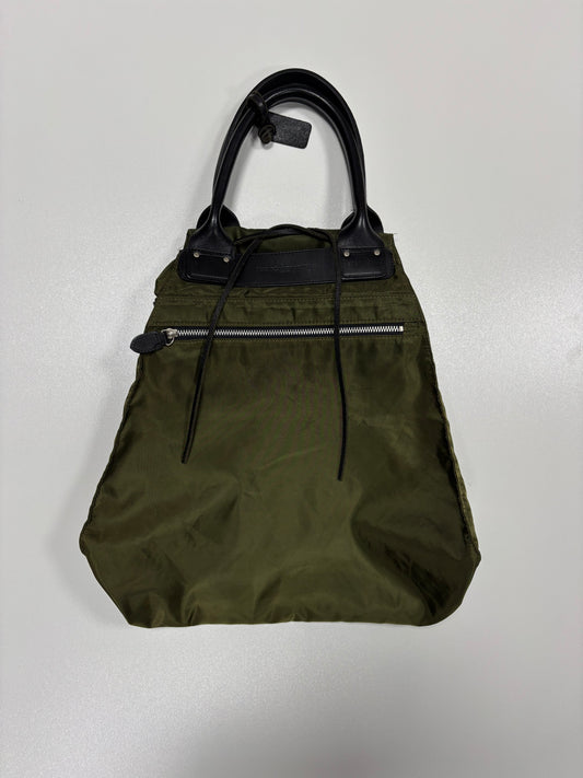 Masaki Matsushima Nylon Bag with Leather Handles