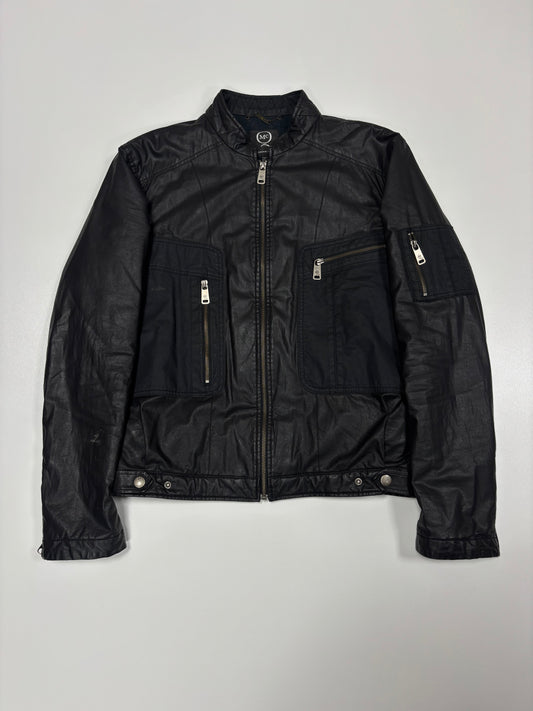 SS11 McQ by Alexander McQueen Waxed Rider Jacket (L)