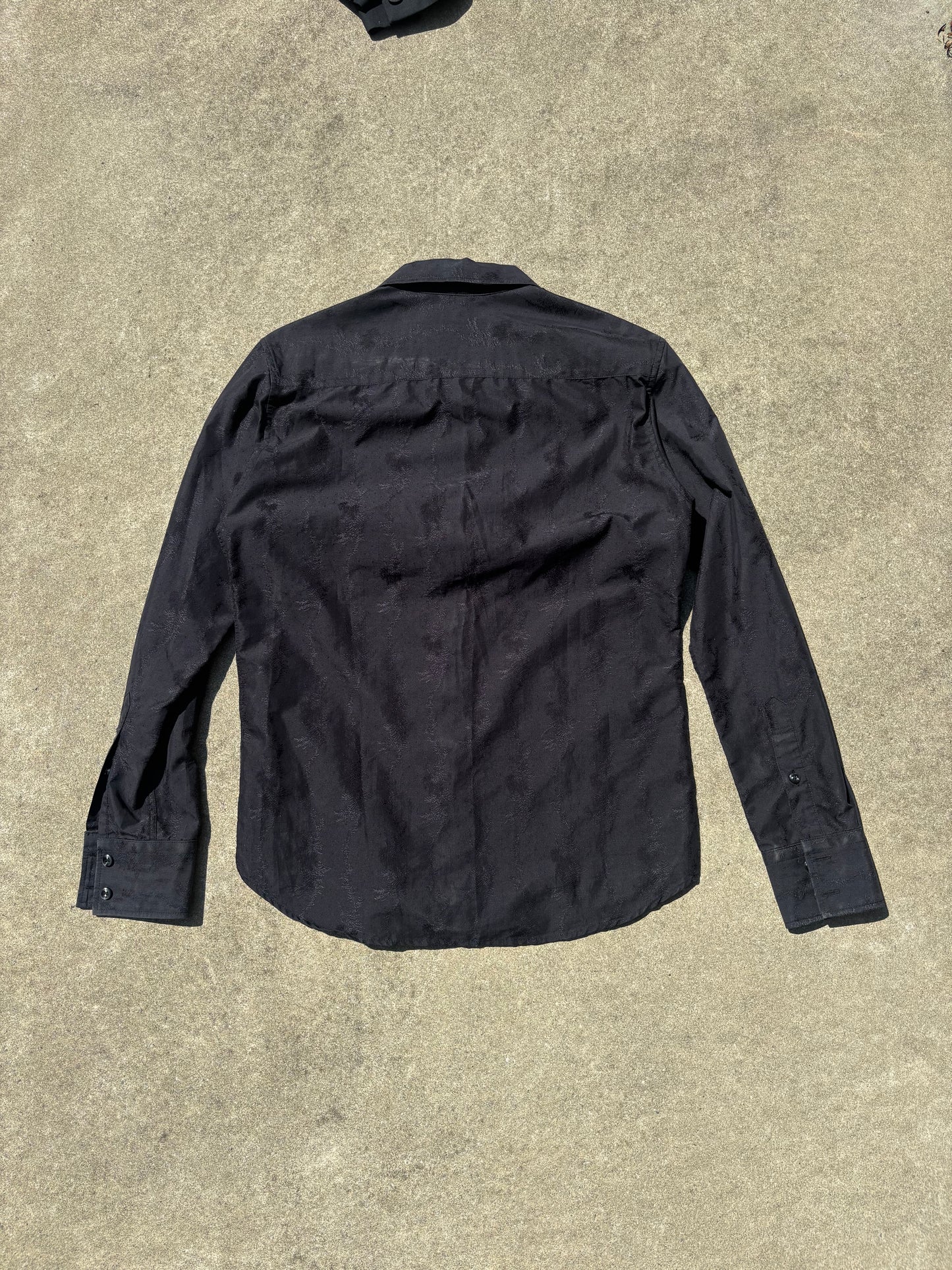 Tornardo Mart Embroidered Button Down Shirt (S)