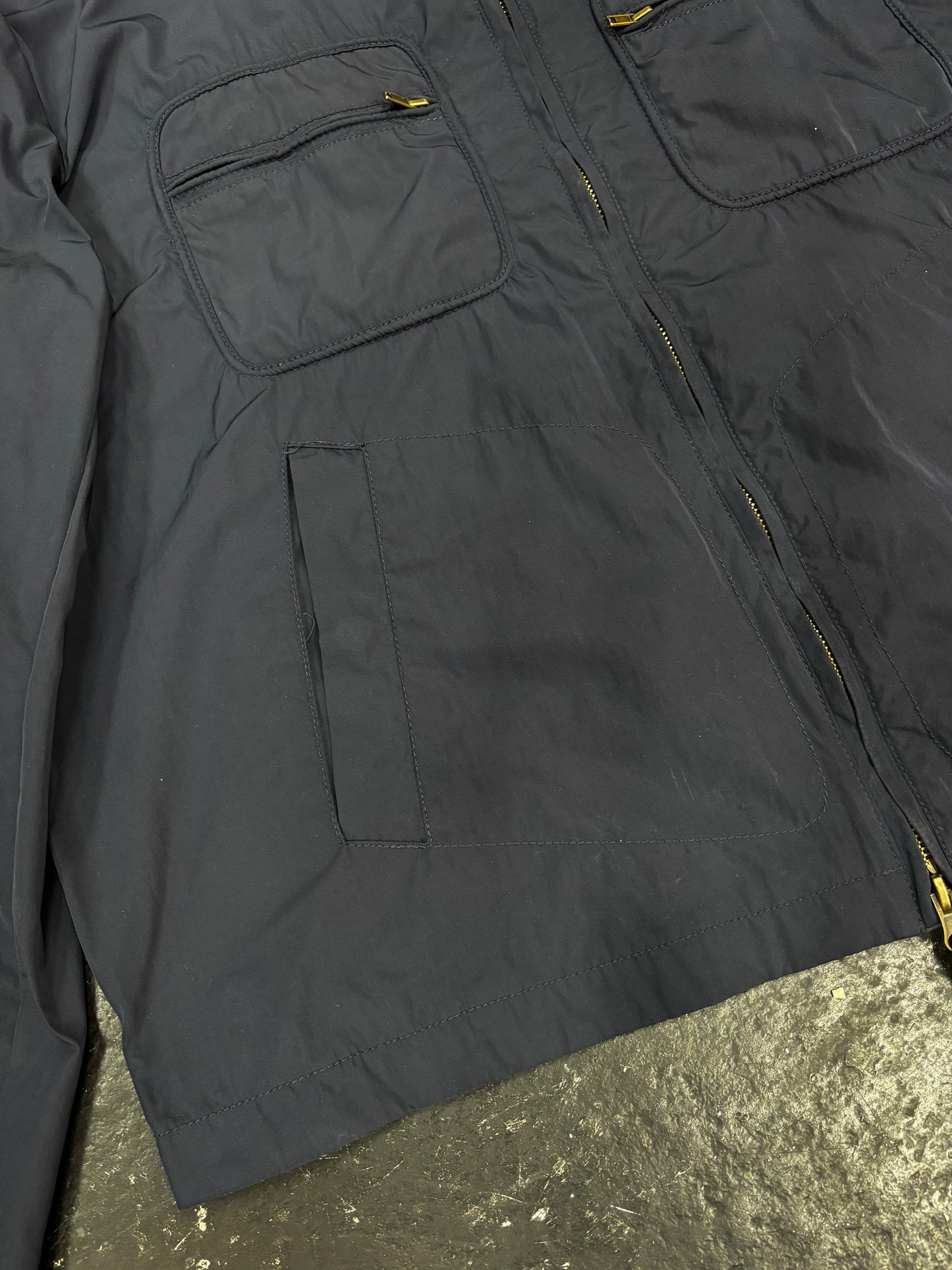 Armani Lightweight Navy Jacket (XL)