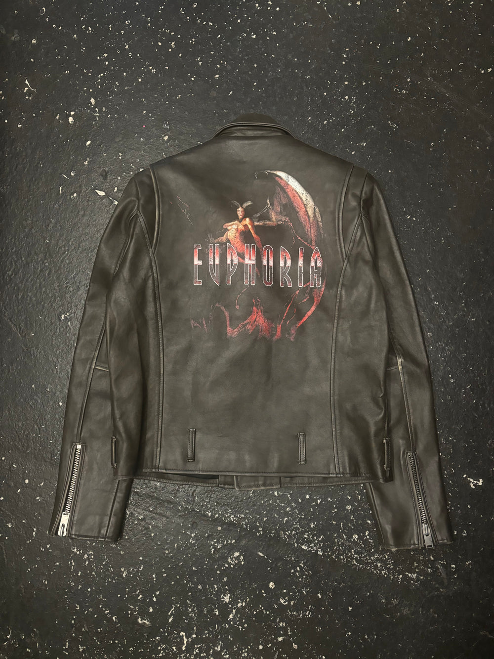 Misbhv Biker Leather Jacket (M)