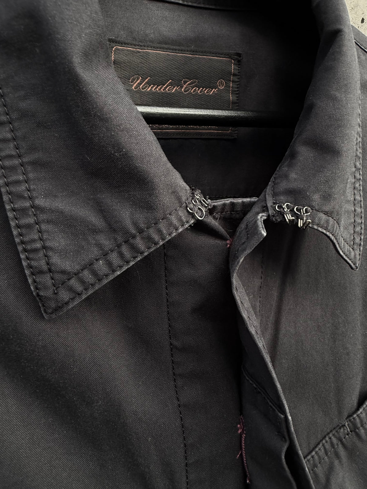 SS/03 Undercover « Scab »Skull Patchwork Jacket (M)