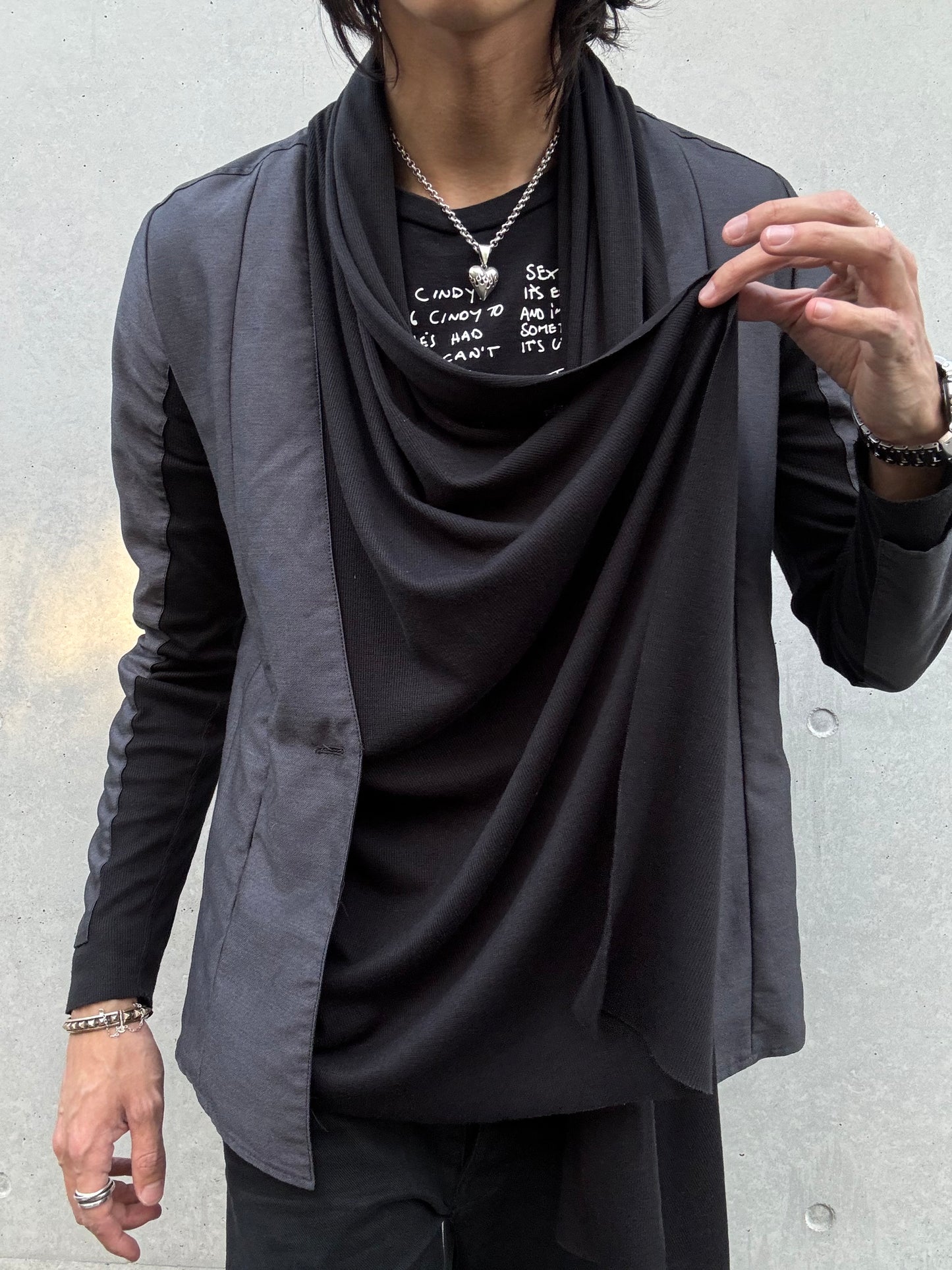 Semantic Design Draped Blazer (M)