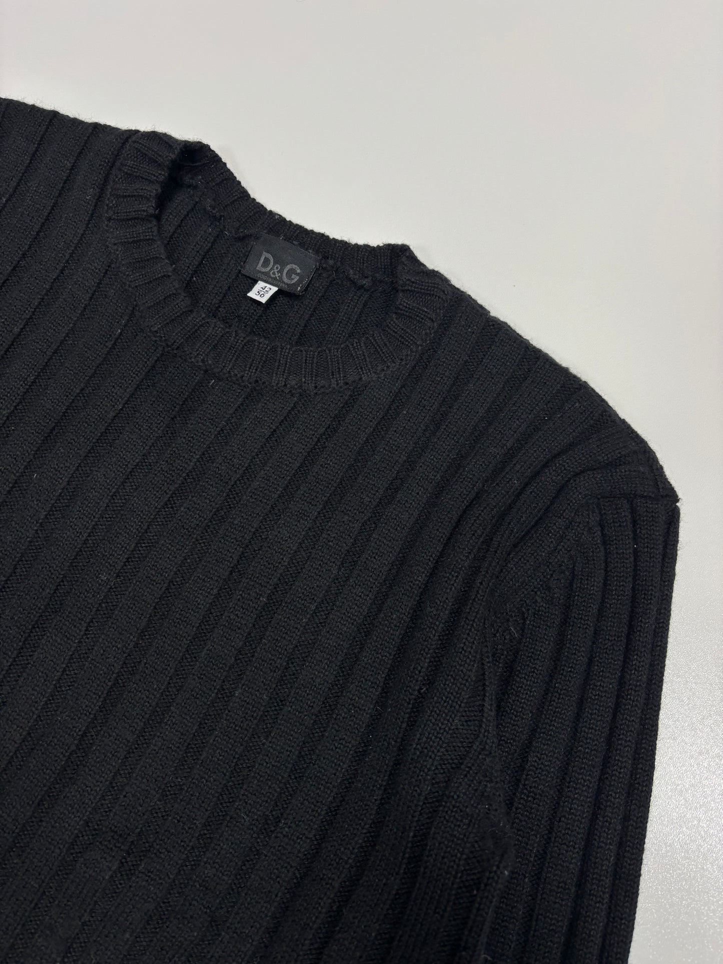 Dolce Gabbana Rib Knit Sweater (XL€