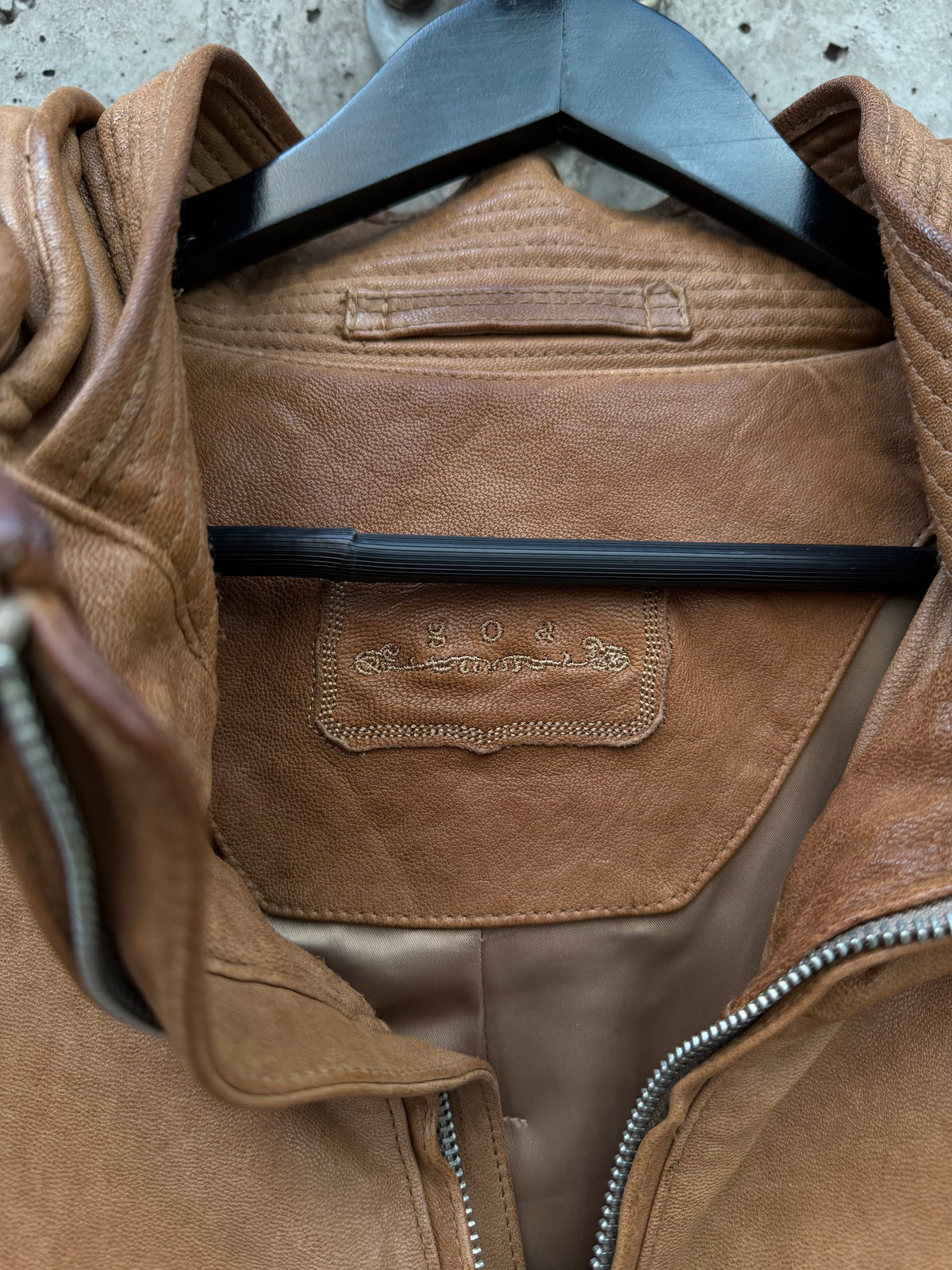 Goa Goldboy Bono Goat Leather Jacket (M)