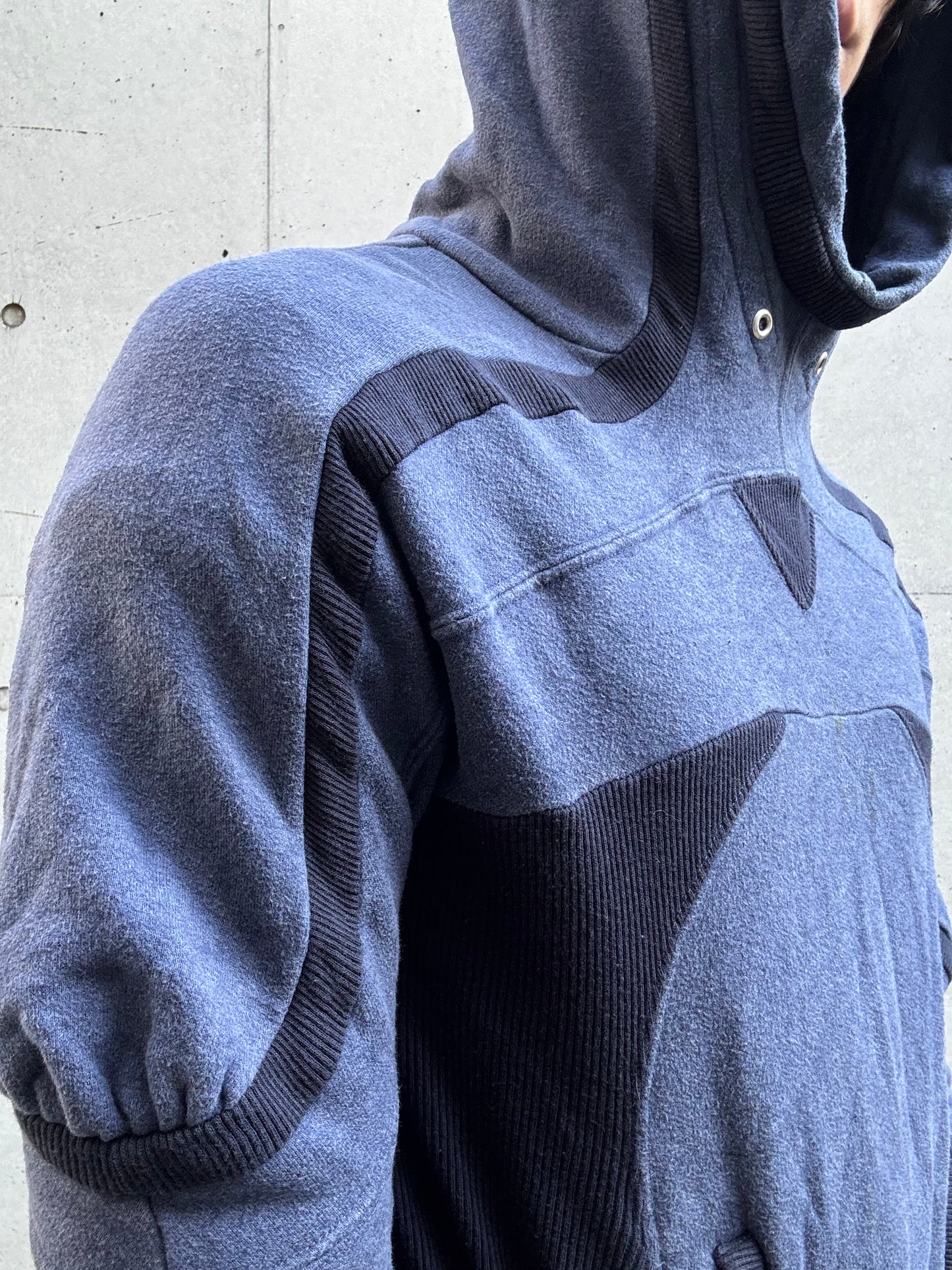 AW12 Undercover Multilayered Shortsleeve Hoodie (M)