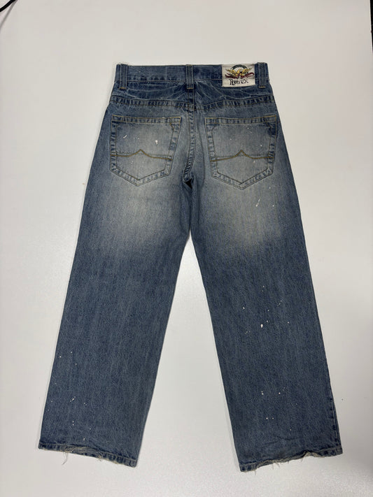 Avirex Distressed Whisker Jeans (32/30)