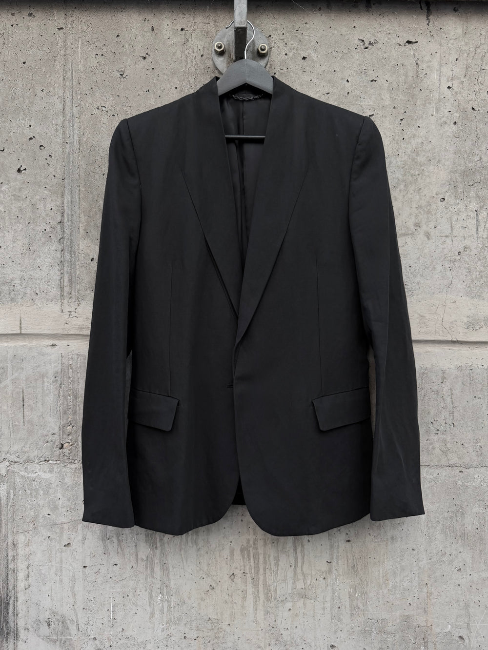 SS/06 The Viridi-Anne Seamless-Lapel Suit (S)