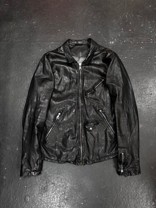 Giorgio Brato Tight Fit Leather Jacket (L)