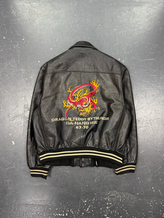 Redskins Bravo Dragon Leather Jacket (M)