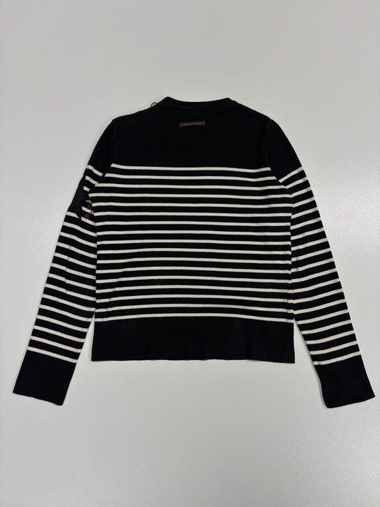 AW2000 Jean Paul Gaultier Jeans Zip Sweater (M)