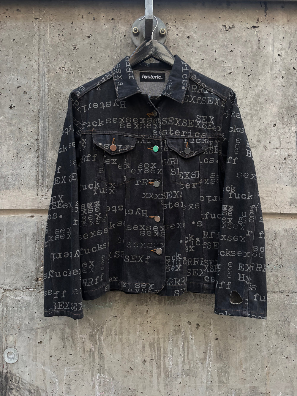 SS99 Hysteric Glamour Sex Trucker Jacket (S)