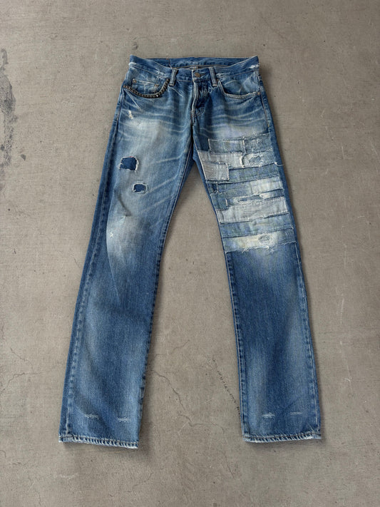 Hysteric Glamour Studded Multipatch Denim (30)
