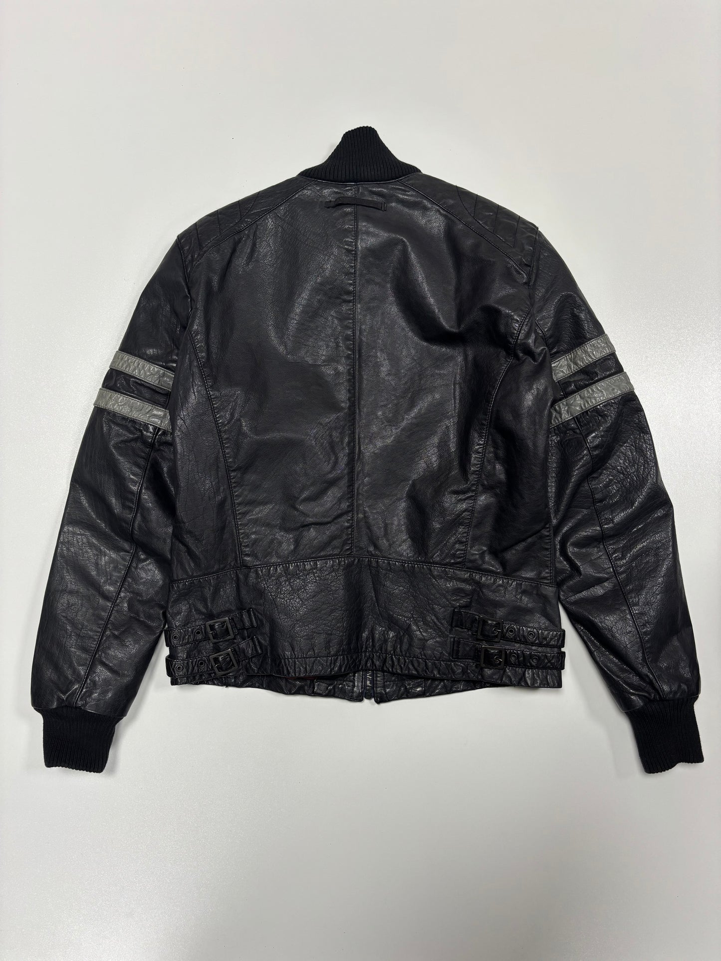 1990‘s Jean’s Paul Gaultier Rider Leather Jacket (48)