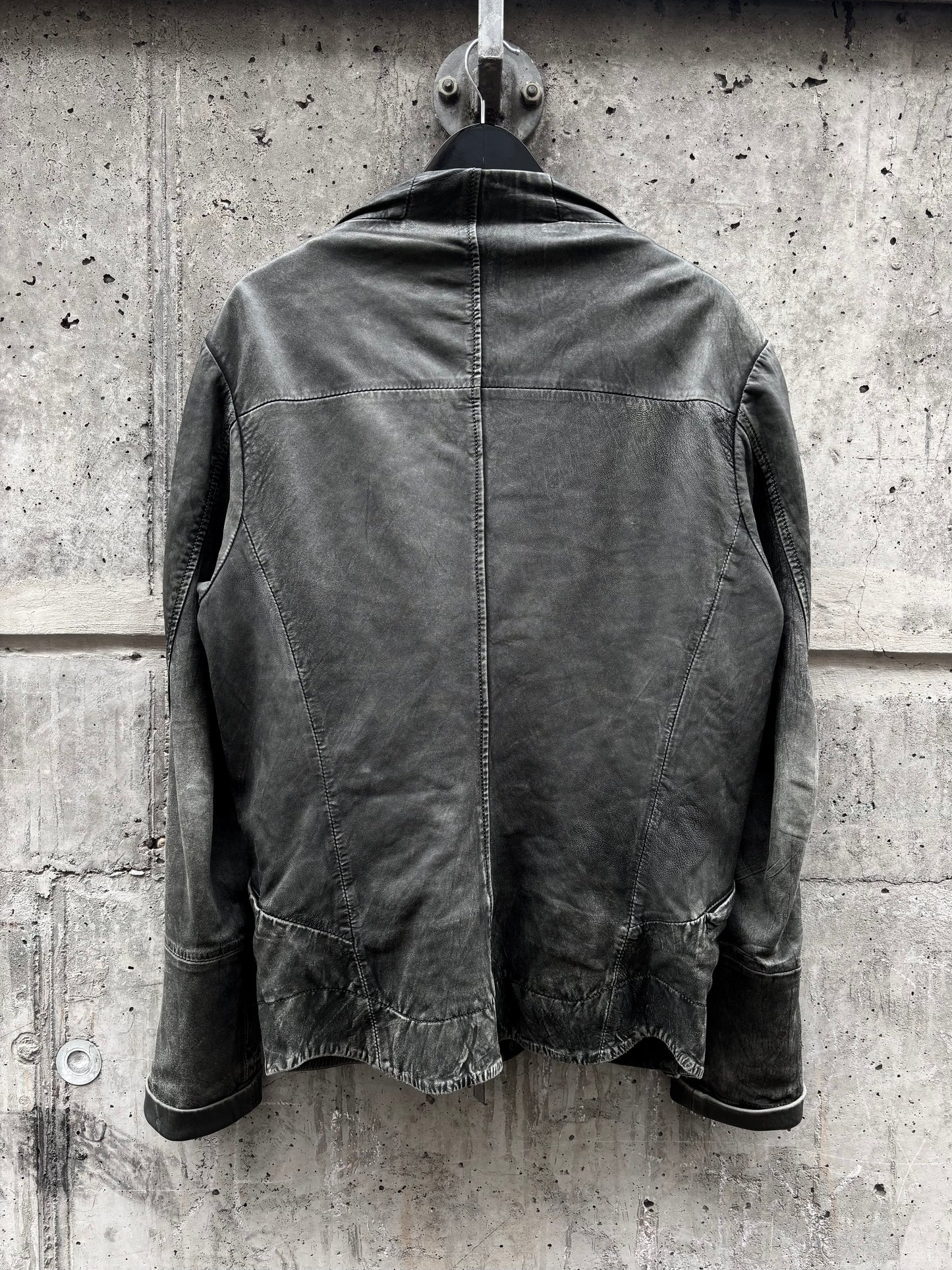 Preach Faded Green High Collar Lamb Nap Jacket (M)